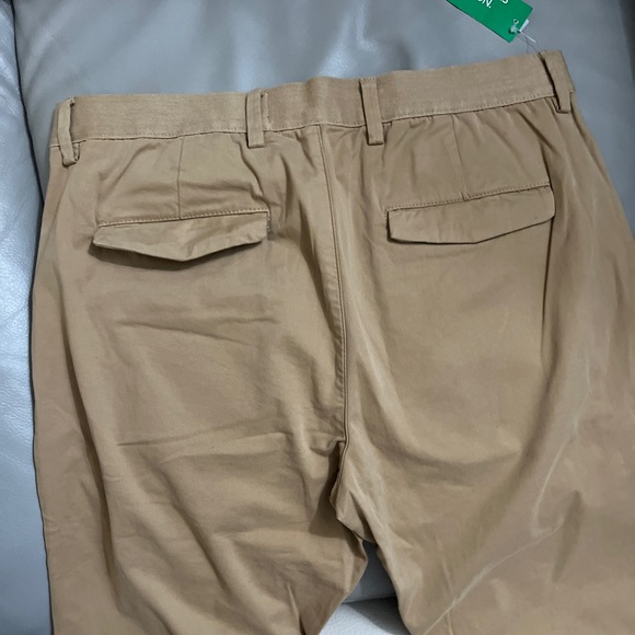 NWT-United Colors of Benetton Men’s Cropped Chino with Elastic Waist-EU 52/US 36 - Picture 6 of 8